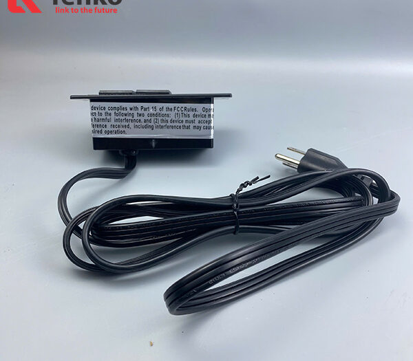 Ổ Cắm Điện Âm Bàn Chuẩn Mỹ Tenko TK-KDM01