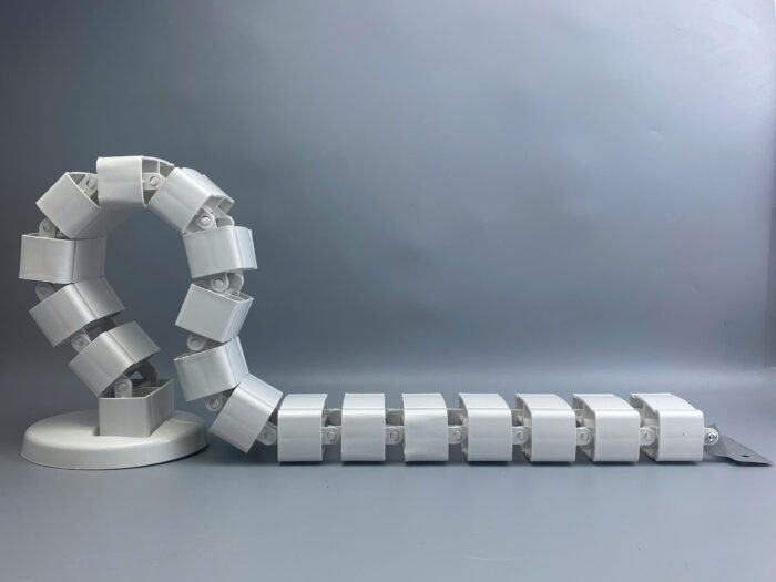 Ống Luồn Dây Điện Bàn Văn Phòng Tenko TK-GL02 Trắng – Giải Pháp Quản Lý Dây Điện Gọn Gàng