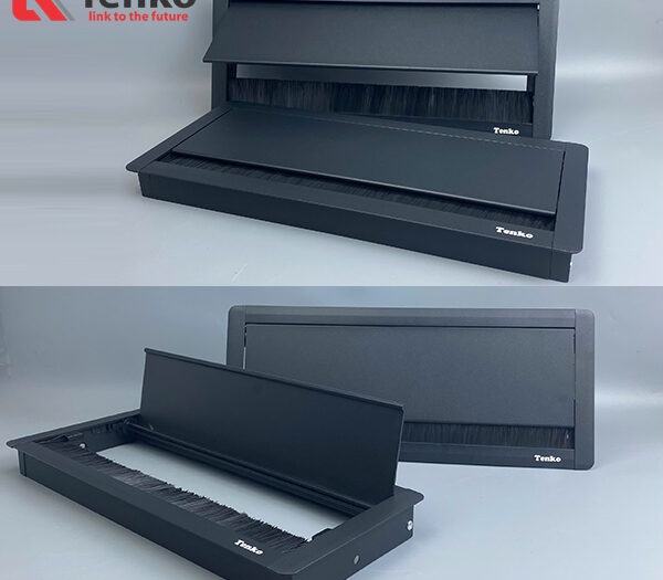 Nắp Hộp Điện Âm Bàn 300×127 Tenko TK-N01 Màu Đen Chính Hãng