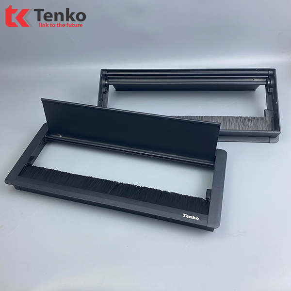 Nắp Hộp Điện Âm Bàn 300×127 Tenko TK-N01 Màu Đen Chính Hãng