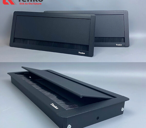 Nắp Hộp Điện Âm Bàn 300×127 Tenko TK-N01 Màu Đen Chính Hãng