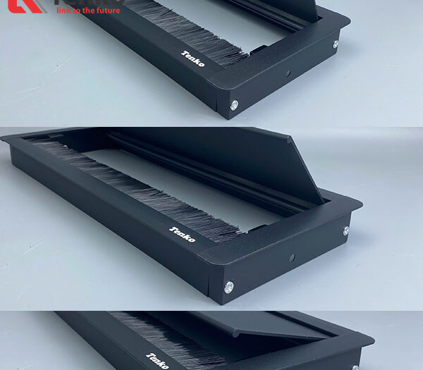 Nắp Hộp Điện Âm Bàn 300×127 Tenko TK-N01 Màu Đen Chính Hãng