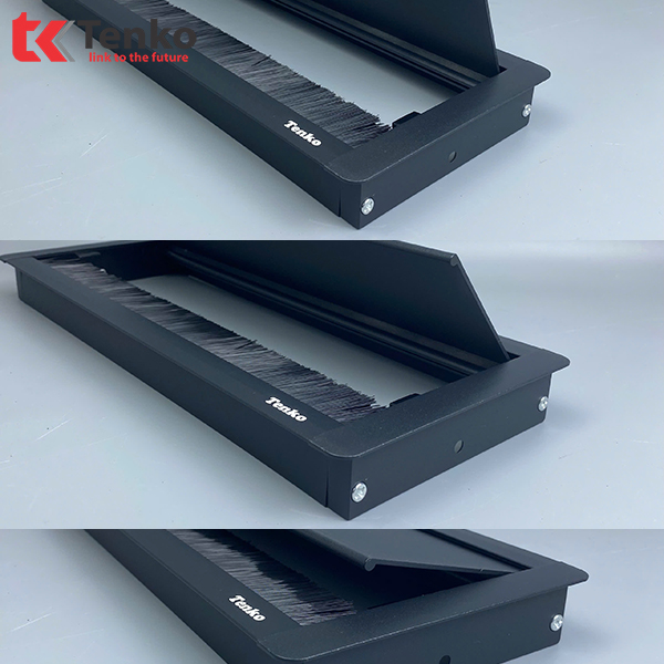 Nắp Hộp Điện Âm Bàn 300×127 Tenko TK-N01 Màu Đen Chính Hãng
