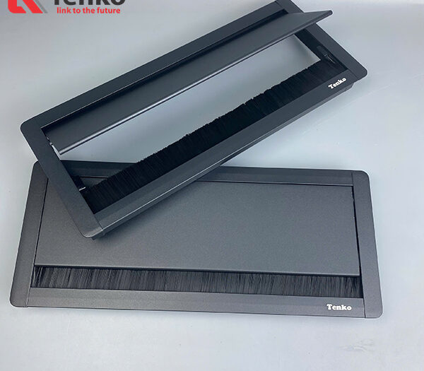 Nắp Hộp Điện Âm Bàn 300×127 Tenko TK-N01 Màu Đen Chính Hãng