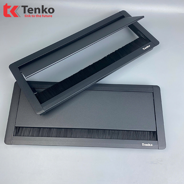 Nắp Hộp Điện Âm Bàn 300×127 Tenko TK-N01 Màu Đen Chính Hãng