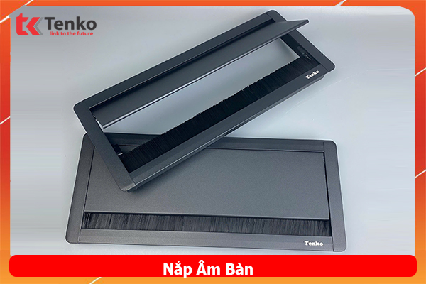 Nắp Hộp Điện Âm Bàn 300×127 Tenko TK-N01 Màu Đen Chính Hãng